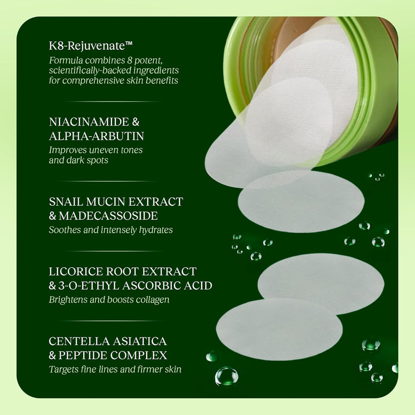 Korean Skin Care Toner Pads